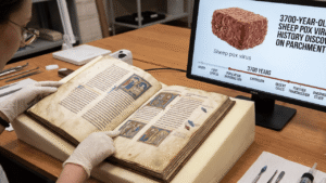 Ancient Sheep Pox Genomes Found in Medieval Manuscripts