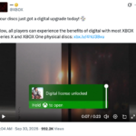 Microsoft Launches Xbox Disc to Digital Feature