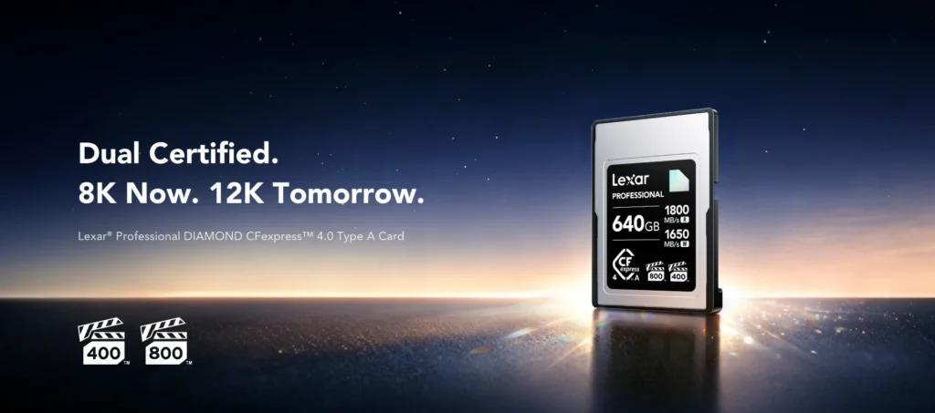 Lexar DIAMOND CFexpress 4.0 Type A: 640GB Memory Card