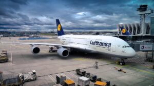 Lufthansa Adopts AeroSHARK Aircraft Coating