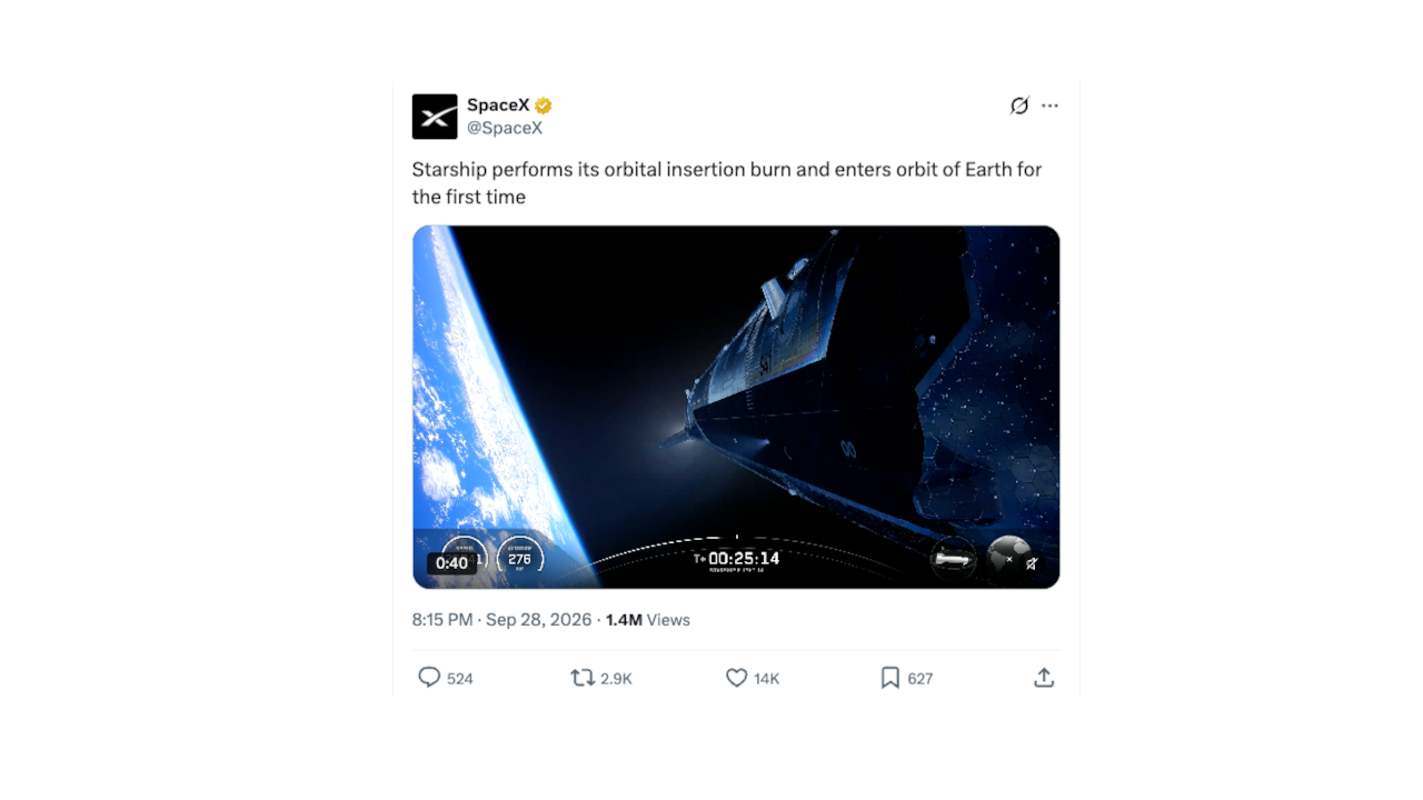SpaceX Starship Flight 14: Historic Orbital Test Launch