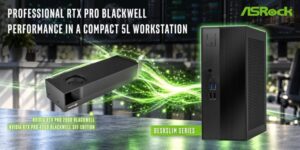 ASRock DeskSlim PCs Add Nvidia Blackwell Support