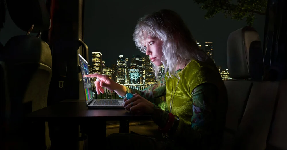 Touchscreen MacBook Pro featuring OLED display and M5 Max processor