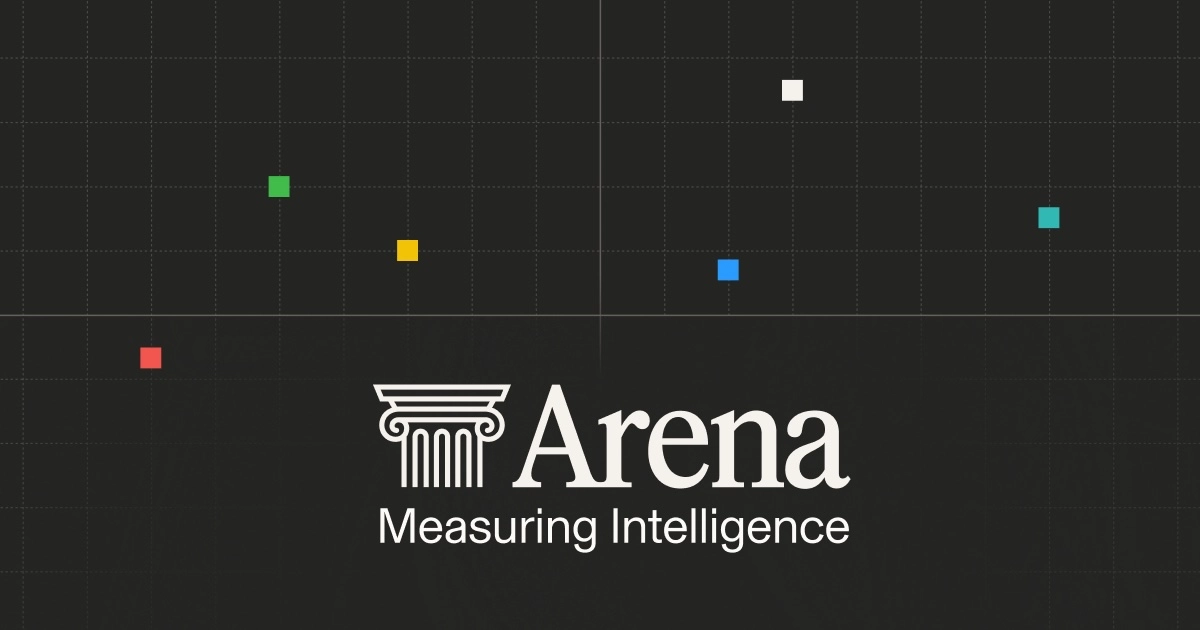 Arena Series B funding announcement and AI model alignment evaluation leaderboard