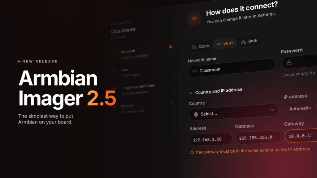 Armbian Imager 2.5 Update Enhances Flashing and Security