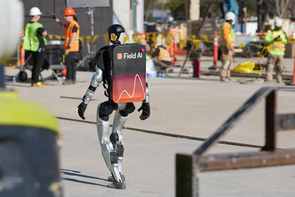 FieldAI robot brain software powering humanoid robots and drones