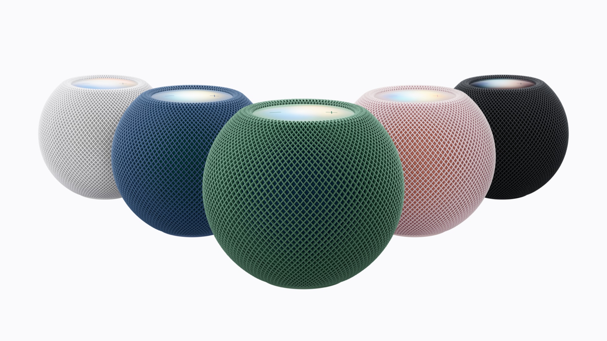 HomePod mini 2 smart speaker with Apple S10 chip and Sound Glow lighting