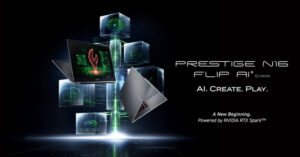 MSI Prestige N16 Flip: New RTX Spark Convertible Laptop