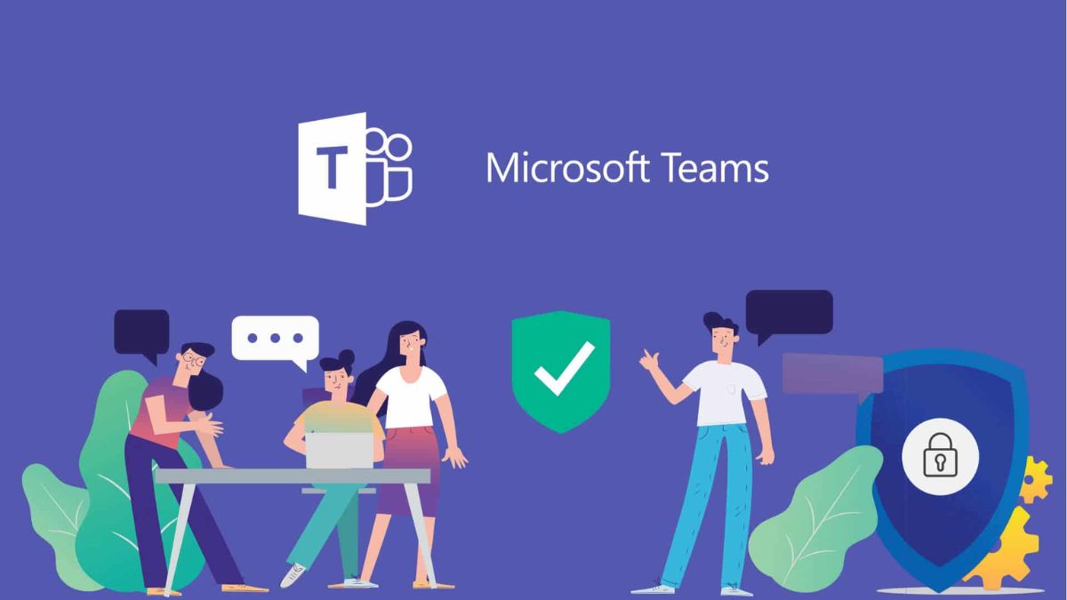 Microsoft Teams deepfake detection interface identifying synthetic media