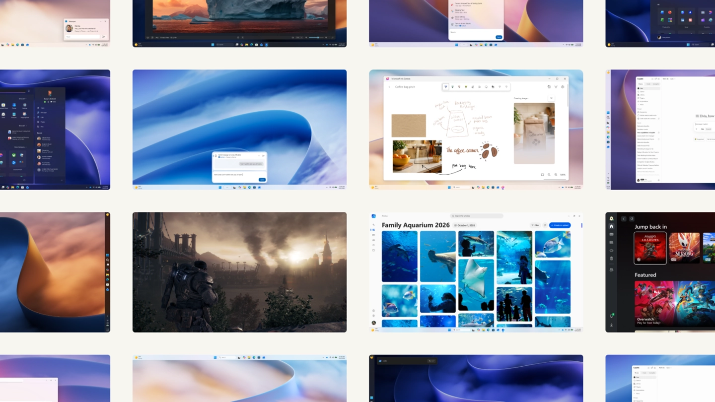 Windows 11 performance update desktop view displaying enhanced system settings