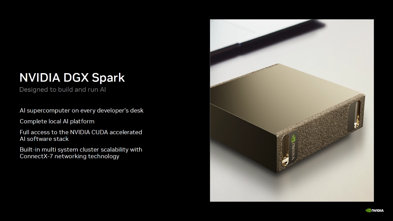 Nvidia DGX Spark 64GB Desktop AI Computer Unveiled
