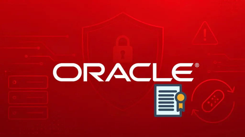 Red padlock over Oracle Java SE vulnerability code interface