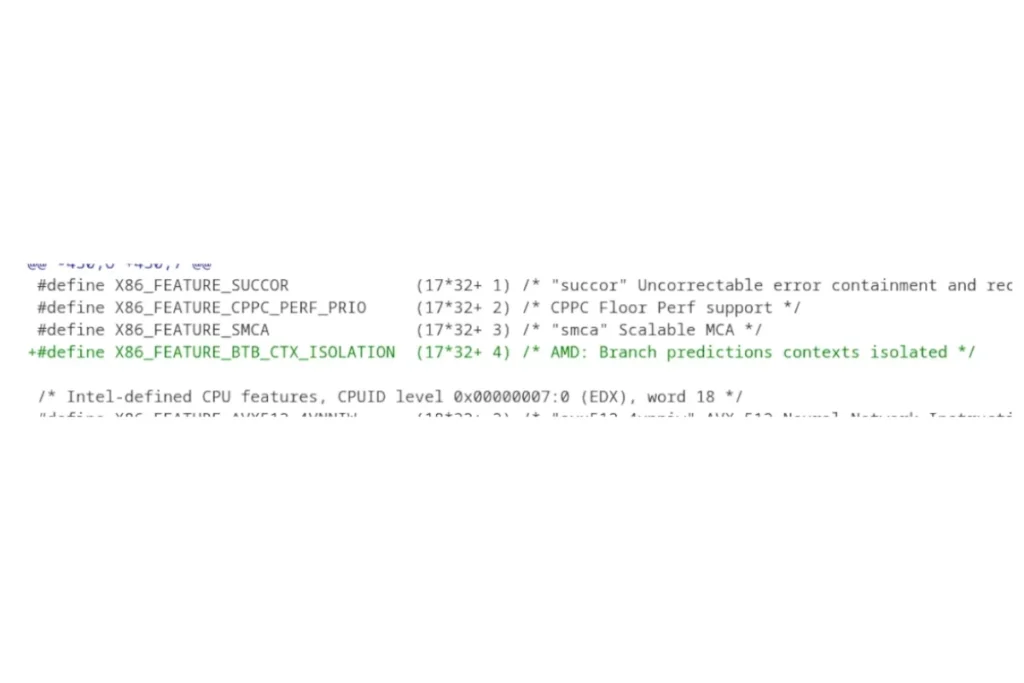 AMD Zen 6 Gets BTB Context Isolation in Linux 7.4