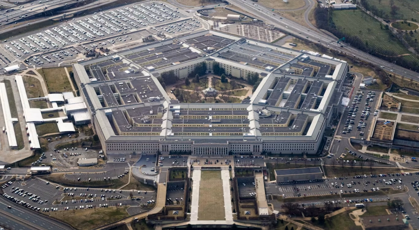 Pentagon AI security breach illustration showcasing secure network vulnerabilities