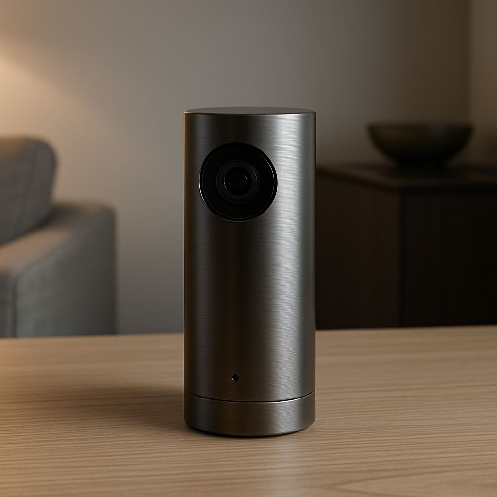 Apple smart home camera cylindrical design
