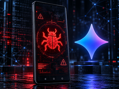 RATHat banking trojan utilizing Google Gemini AI on an Android smartphone