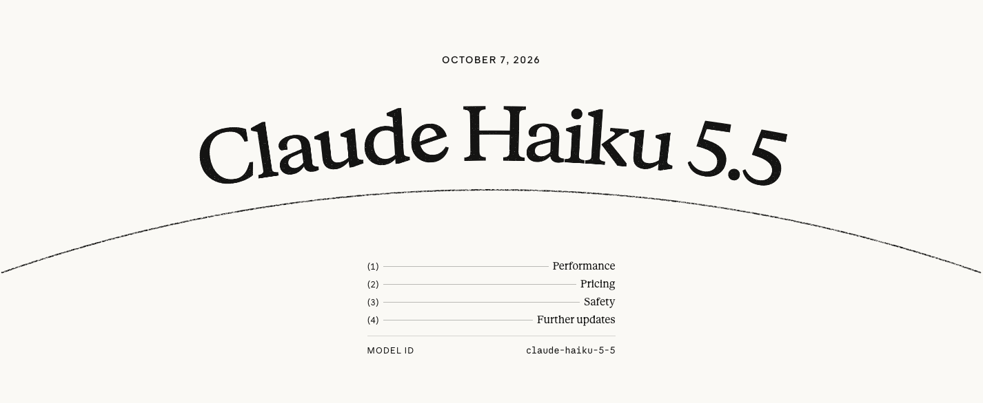 Anthropic Claude Haiku 5.5 pricing chart and performance metrics compared to Haiku 4.5 and Sonnet 5.5