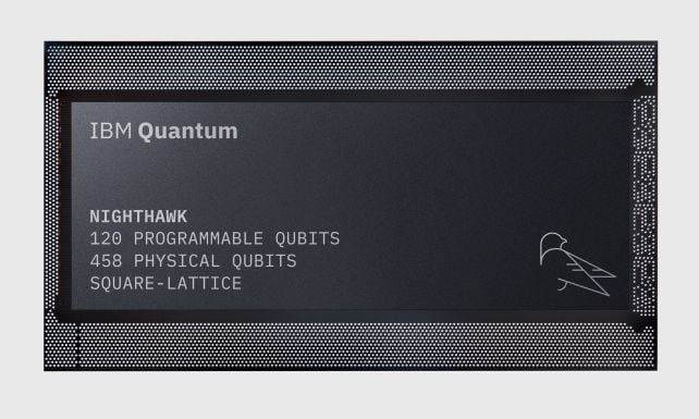 IBM Nighthawk r2 quantum processor performing random circuit sampling