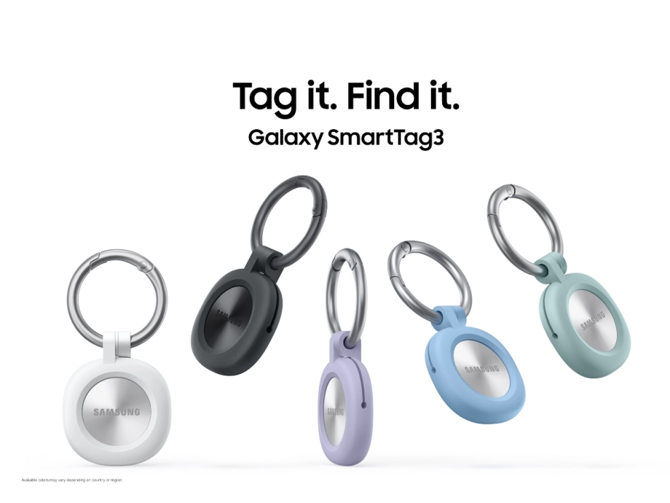 Samsung Galaxy SmartTag3 compact Bluetooth 6.0 tracker