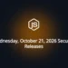 Node.js security update logo on a digital background