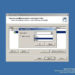 ReactOS NTFS installation support interface showing the new open-source Windows deployment